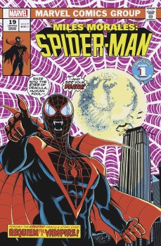Miles Morales Spider-Man #19 Luciano Vecchio Vampire Var