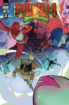 Godzilla Vs Mmpr Ii #2 Cvr A Rivas