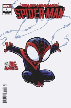 Miles Morales Spider-Man #21 Young Big Marvel Var