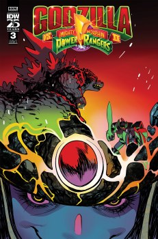 Godzilla Vs Mmpr Ii #3 Cvr A R