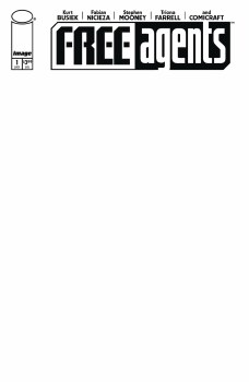 Free Agents #1 Cvr C Blank Sketch