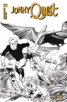 Jonny Quest #1 Cvr N 10 Copy Incv Layton Line Art