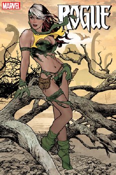 Rogue the Savage Land #1 (of 5) Adam Hughes Foil Var (Net)