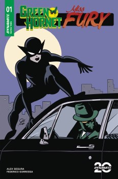 Green Hornet Miss Fury #2 Cvr D Edgar Signed by Jacob Edgar