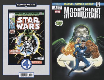 Moon Knight Fist of Khonshu #4 Fantastic Four Homage Var