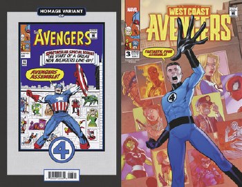 West Coast Avengers #3 Paco Medina Fantastic Four Homage Var
