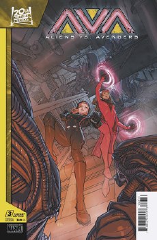 Aliens Vs Avengers #3 (of 4) 25 Copy Incv Pete Woods Var