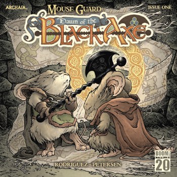 Mouse Guard Dawn of the Black Axe #1 (of 3) Cvr B Petersen