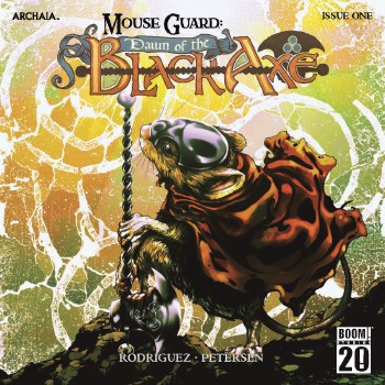 Mouse Guard Dawn of the Black Axe #1 (of 3) Cvr C Anniv Var