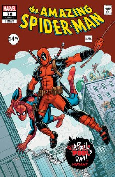 Amazing Spider-Man #70 Brent Schoonover April Pools Day Var