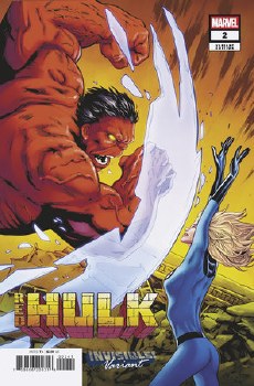 Red Hulk #2 Greg Land Invisible Var