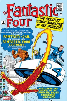Fantastic Four Facsimile Ed #3 Foil Var