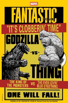 Godzilla Vs Fantastic Four #1 Lee Garbett Versus Var