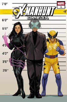 X-Manhunt Omega #1 Phil Noto Connect X-Manhunt Var