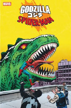 Godzilla Vs Spider-Man #1 King of Monsters Homage Var