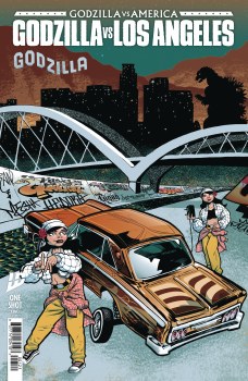Godzilla Vs America Los Angeles #1 Cvr B Gonzo