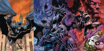 Batman #158 Cvr J Jim Lee Connecting Gatefold Csv