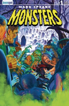 Mark Spears Monsters #1 4th Ptg Cvr A Graveyard