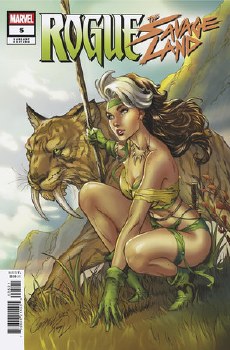 Rogue the Savage Land #5 (of 5) J Scott Campbell Var