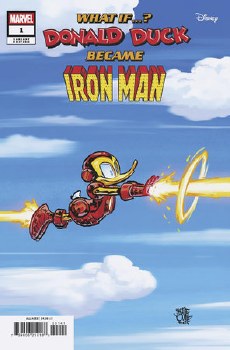 What If Donald Duck Became Iron Man #1 Skottie Young Var