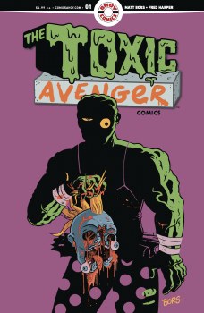 Toxic Avenger Comics #1 Cvr B 5 Copy Incv Bors (Mr)