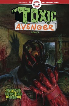 Toxic Avenger Comics #1 Cvr D Harper Bagged W Tc Card (Mr)