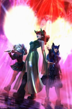 Gotham City Sirens Unfit For Orbit #1 (of 5) Cvr B Noobovich