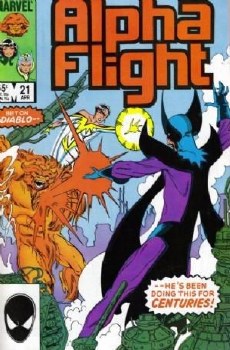 Alpha Flight #21 1985