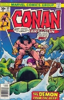Conan The Barbarian #69 1976