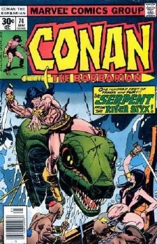 Conan The Barbarian #74 1977