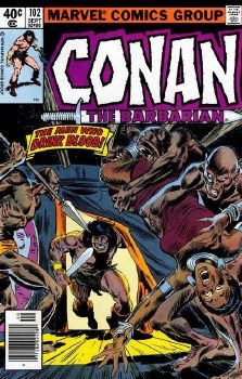 Conan The Barbarian #102 1979