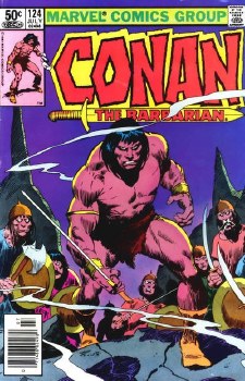 Conan The Barbarian #124 1981