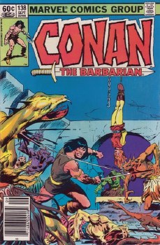 Conan The Barbarian #138 1982