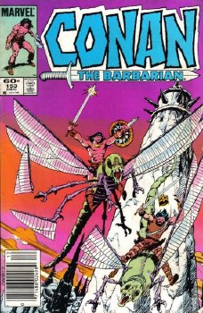 Conan The Barbarian #153 1983