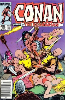 Conan The Barbarian #165 1984