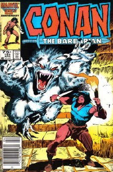 Conan The Barbarian #181 1986