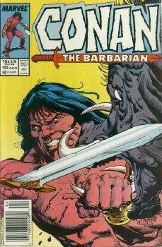 Conan The Barbarian #193 1987