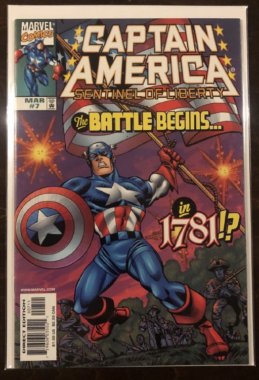Captain America Sentinel of Liberty #7 (Note Price) (002)