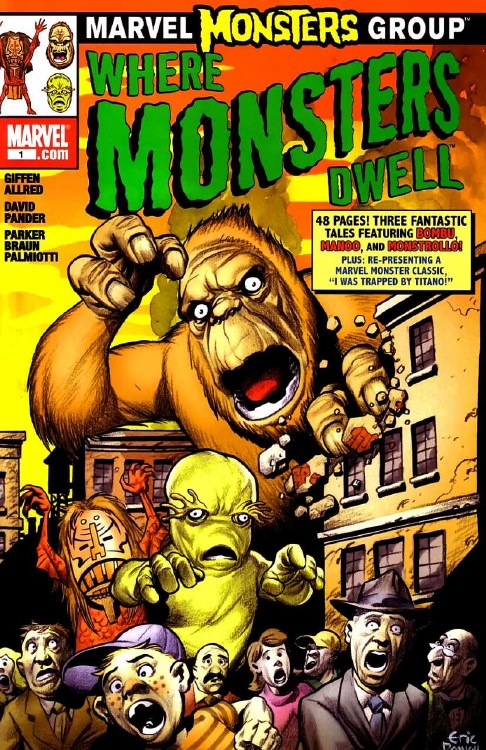 Marvel Monsters Where Monsters Dwell