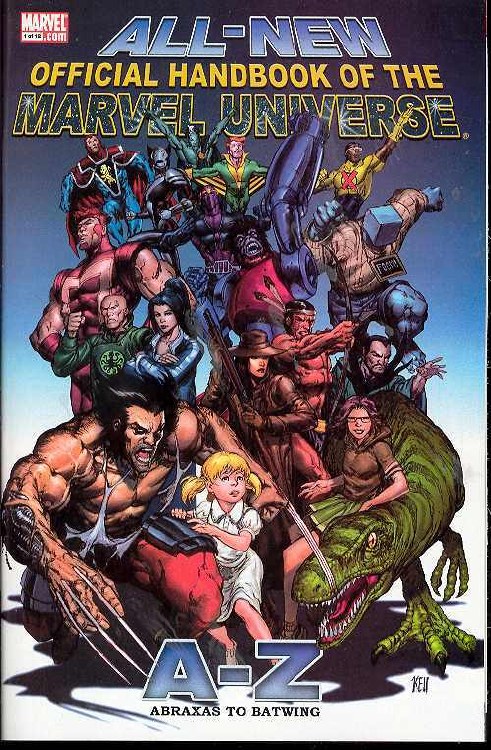 All New Off Handbook Marvel Universe a To Z #1