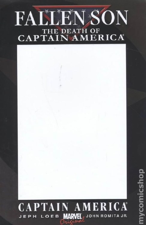 Fallen Son Death of Captain America Spec Blank Cvr Ed (#760)