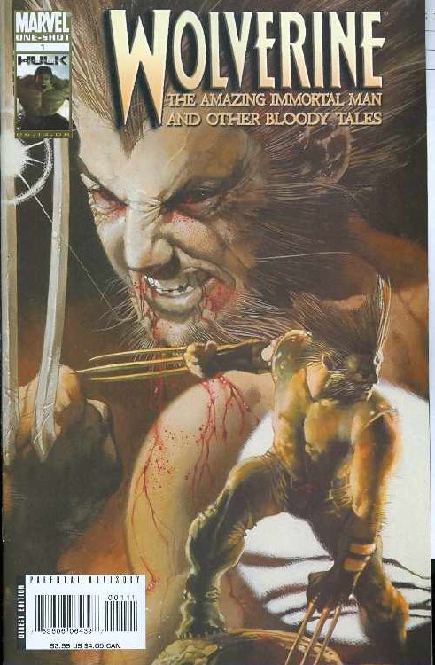 Wolverine Amazing Immortal Man Bloody Tales