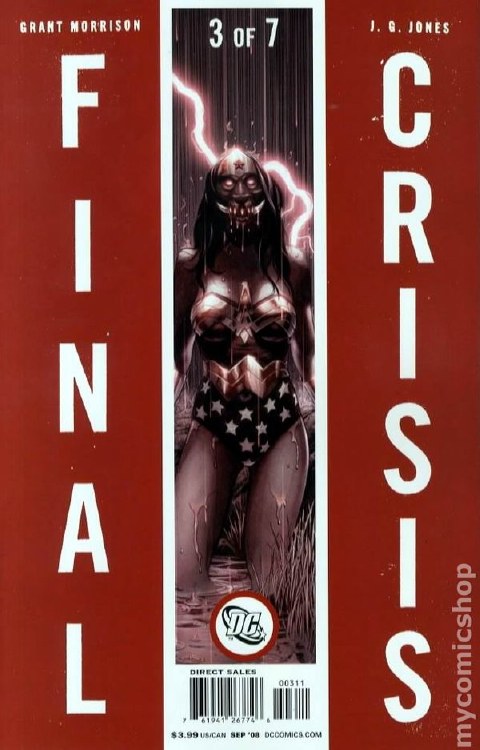 Final Crisis #3 (of 7) Cover may vary