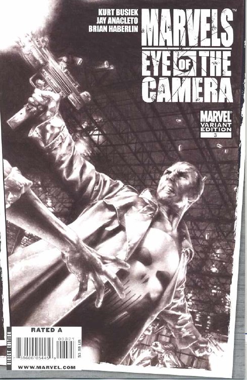 Marvels Eye of Camera #3 (of 6) B & W Var
