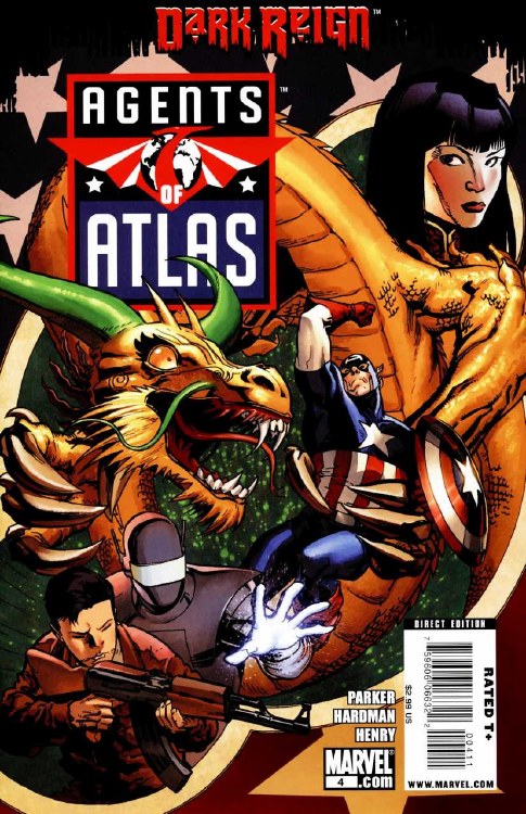 Agents of Atlas #4 Dkr