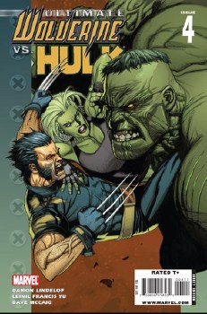 Ultimate Wolverine Vs Hulk #4 (of 6) 2nd Ptg Var