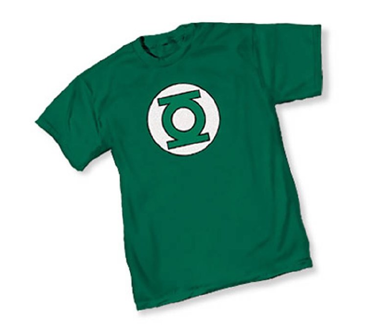 Green Lantern Symbol I T/S Med