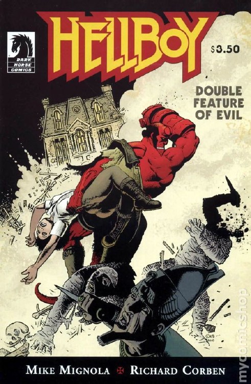 Hellboy Double Feature of Evil  One Shot #1 Corben Cvr
