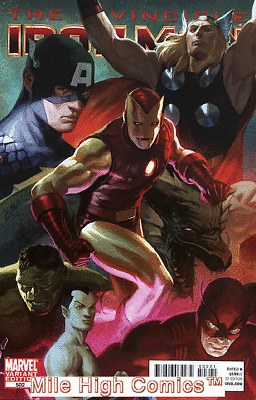 Invincible Iron Man #502 Djurdjevic Var