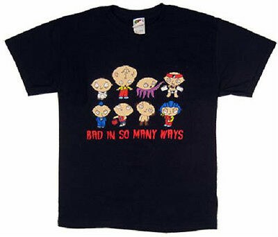Family Guy T/S Lrg stewie bad in so many ways